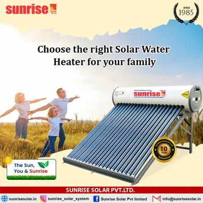 Order 110 LPD ETC Solar Water heater Online From Uddanda  Traders,visakhapatnam