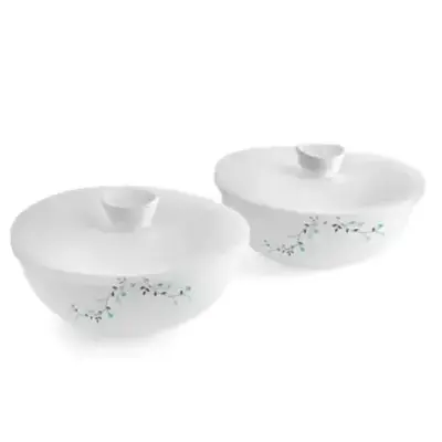 Buy Cello Royal Serving Bowl with Lid (set of 2) (Opalware) Gift