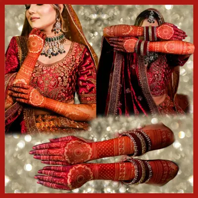 Image Bridal full hand back side