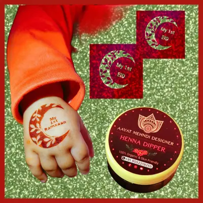 Image My Fst EID baby Henna Sticker & Dippr