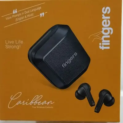 Caribbean Fingers True Wireless Earbuds Buy LIVE LIFE STRONG