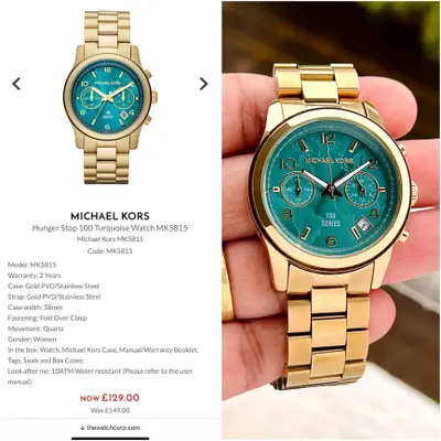 Michael kors mk5815 sale