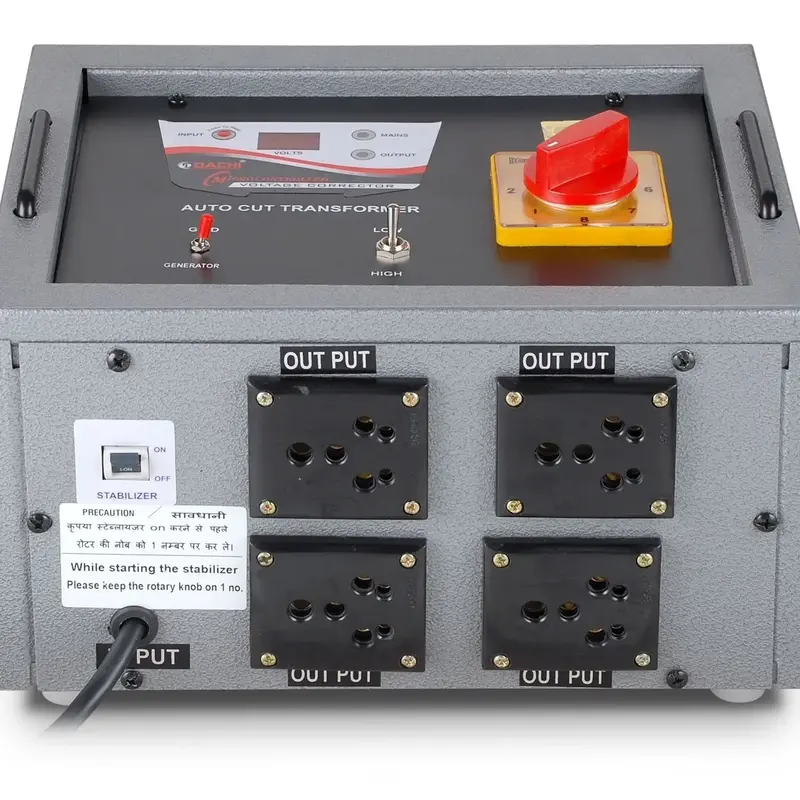 DACHI 8 KVA Voltage STABILIZER Specially for DJ/PA Systems