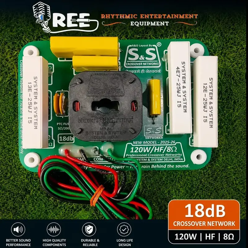 S&S 750W HF Network, For Dj & Live Sound