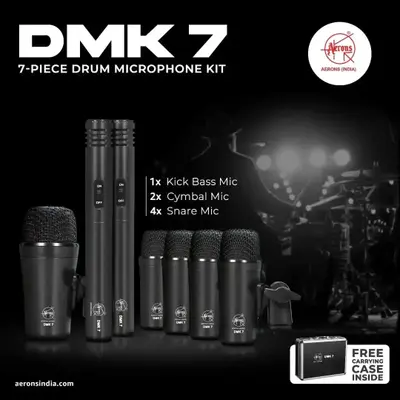 JTS TXB-7M Stage Seven Piece 7 Drum Microphone Kit