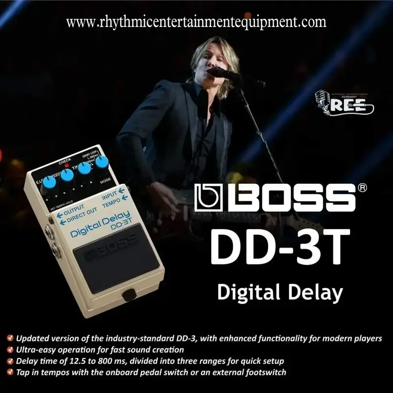 Boss DD-3T Digital Delay Pedal