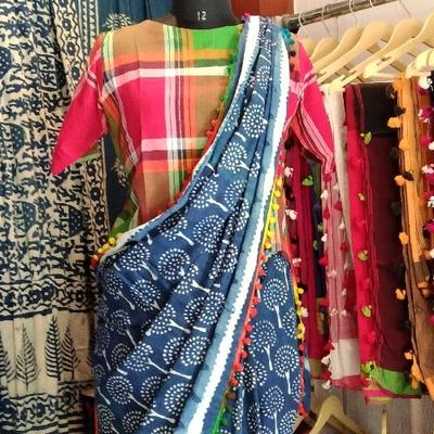 Buy Indigo Mulcotton 07 online at best price | Cottage Studio
