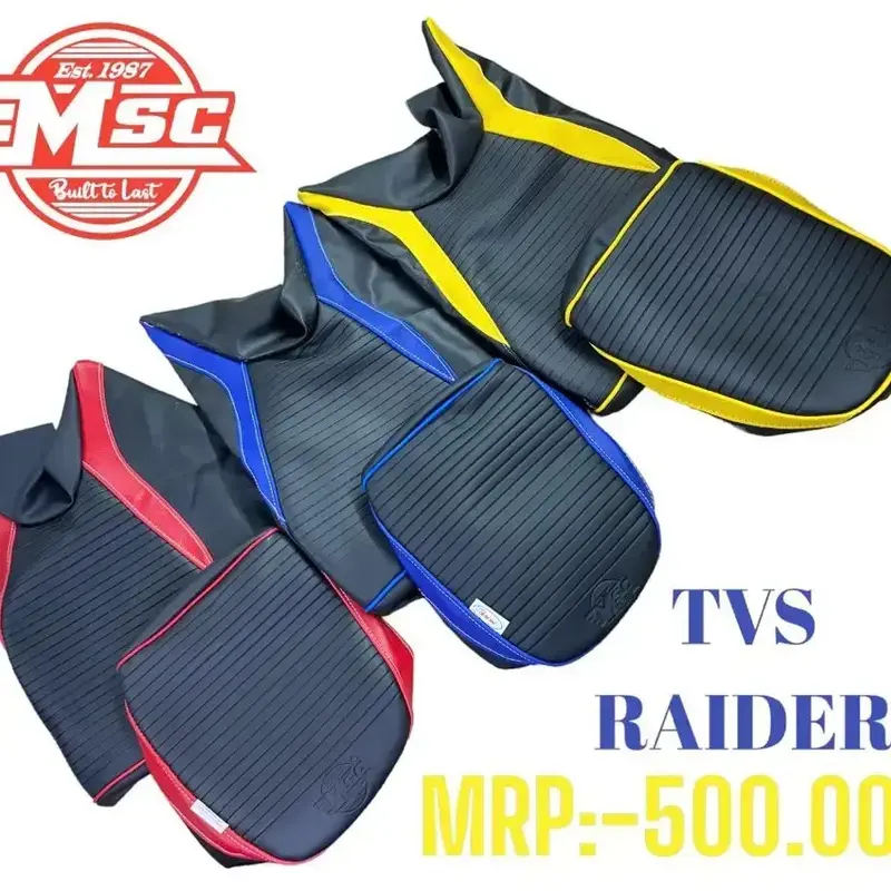 Buy Tvs raider seat cover online at best price Mscbags