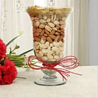 Vase Full of Dry Fruits