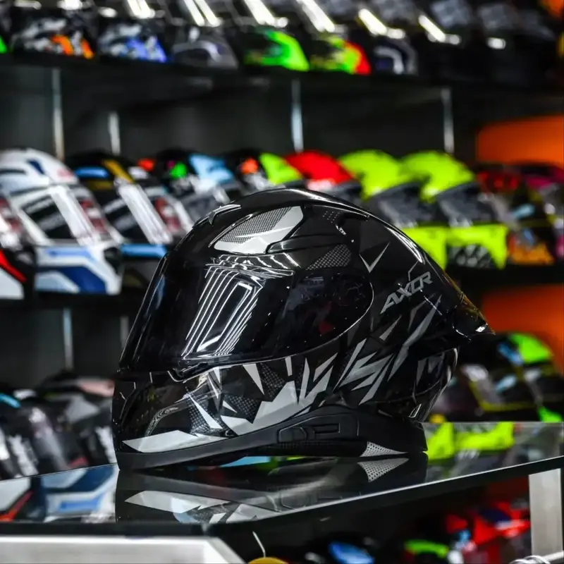 Buy APEX HUNTER HELMET BLACK GREY online at best price THE