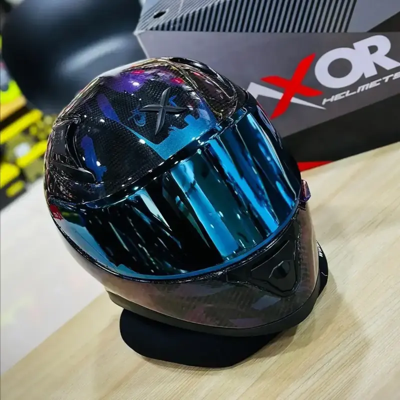 Buy Axor Apex Carbon Fiber Helmet – Gloss Carbon online at best