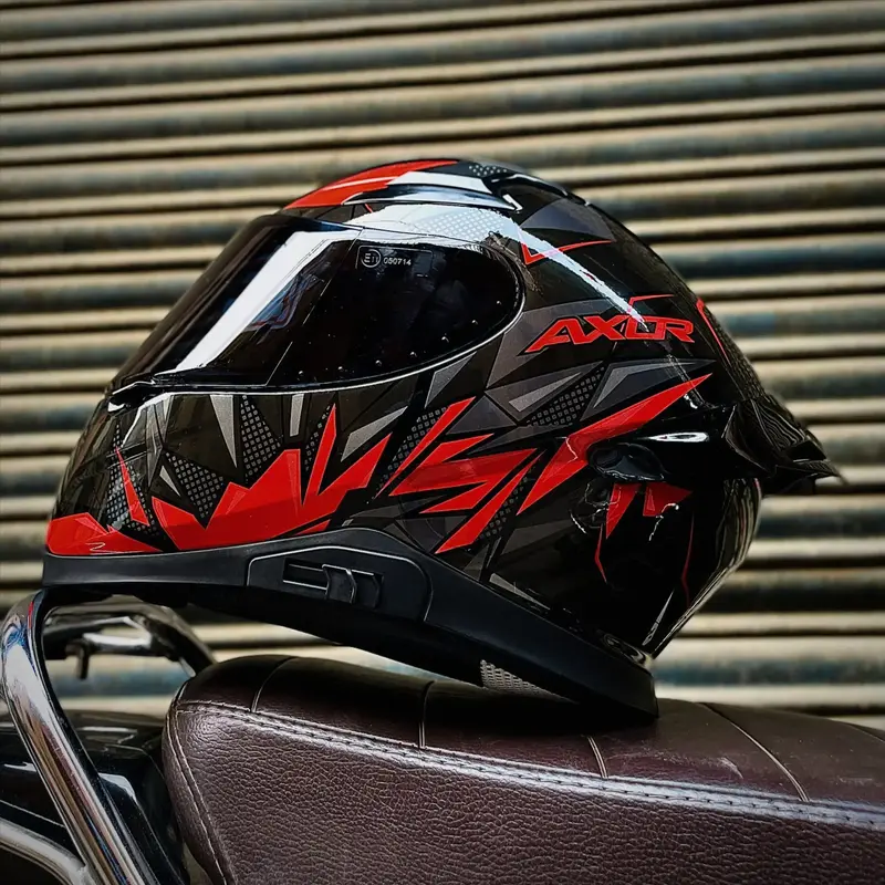 Axor Apex Hunter Helmet Axor Apex Hunter D/V Black Orange Helmet - Main Image