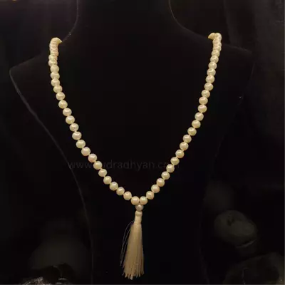 Buy Sacha Moti(White Pearl) Mala online at best price R