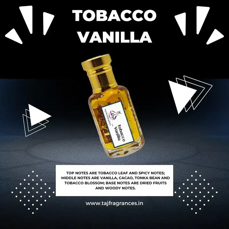 Tobacco Vanilla Attar For Men Women Long Non Alcoholic
