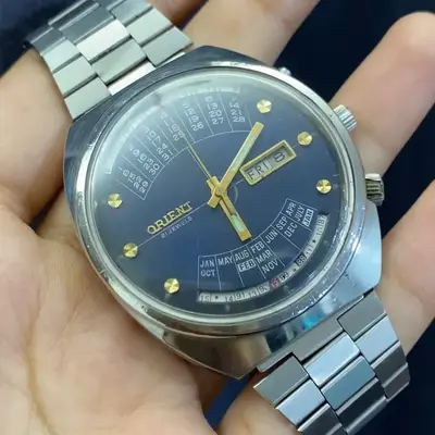 Calendar Orient Watch Blue Buy Orient College Perpetual Multi Year