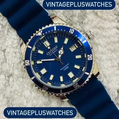 Buy Citizen Diver Automatic Mod Ref 8200 Rotating Bezel Men's