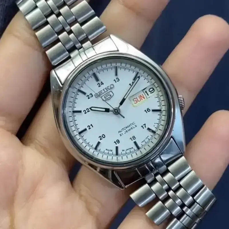 Buy Vintage Seiko Automatic White Dial Caliber No 7s26 Date/Day