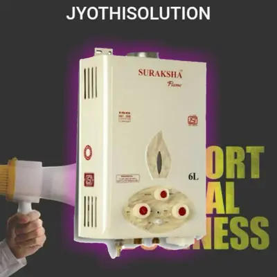 Order Suraksha Gas Geyser Online From JYOTHI SOLUTION,BENGALURU