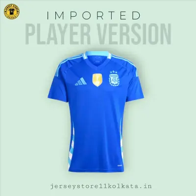 Buy ARGENTINA COPA AMERICA 2024 AWAY KIT - IMPORTED PLAYER VERSION ...