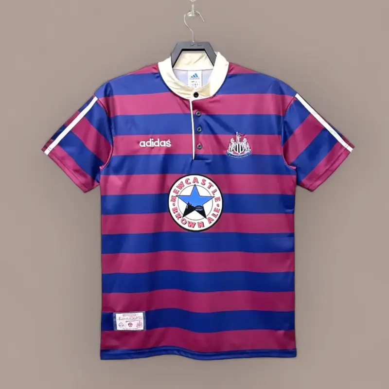 Buy NEWCASTLE UNITED 95/96 AWAY KIT RETRO (FAN VERSION) online at