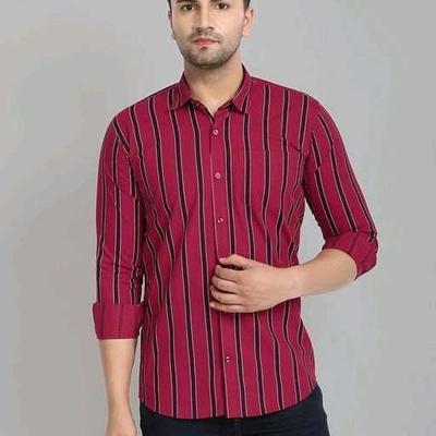 urban premium slub cotton casual shirt for men