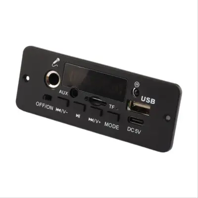 Decodifica Audio Scheda Decodifica Bluetooth 5.0 - Modulo Audio Per FM USB AUX SD Con Telecomando Ricevitore Bluetooth Fai-da-te - Foto 5