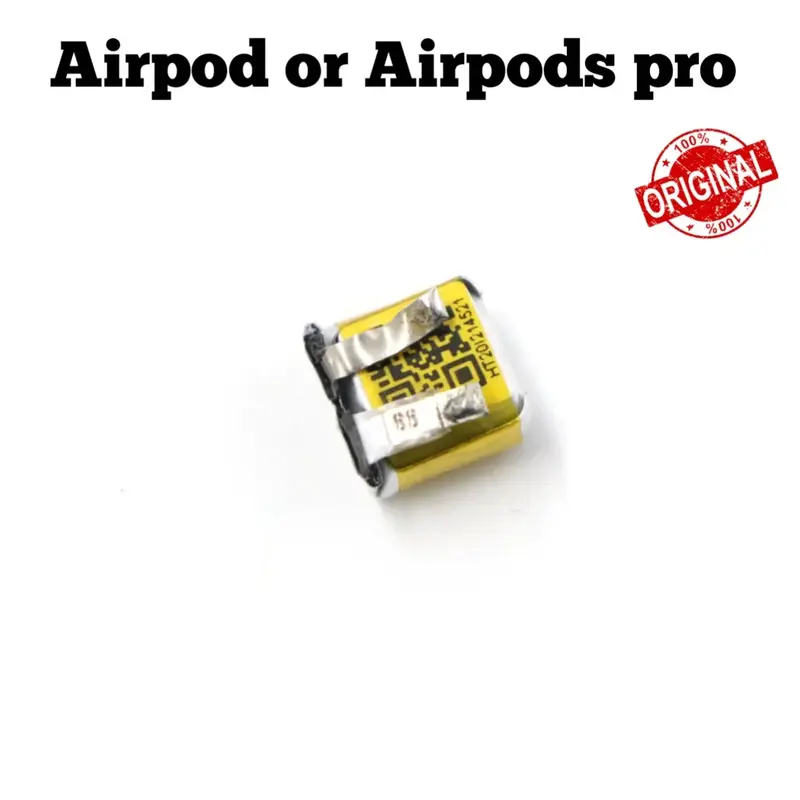 Buy Original Airpods or Airpods pro 28mAh Lithium Polymer