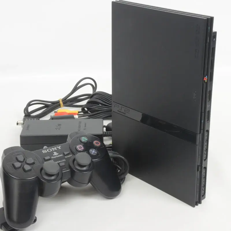 Buy PLAYSTATION (PS2) SLIM 120GB With 50 Game Loaded - Main Image