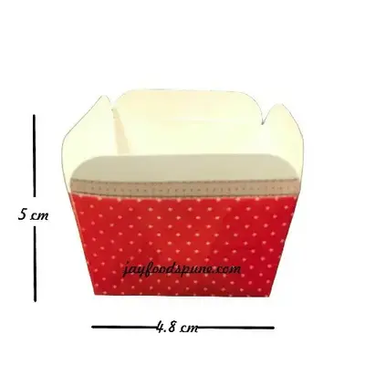 Buy Baking Cups Square Die Cut Food Decor online at best price