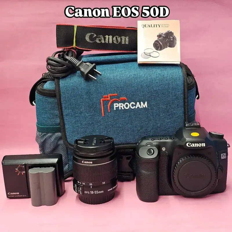Lens Canon 50d Kit Canon EOS 50D Black Digital Camera Kit