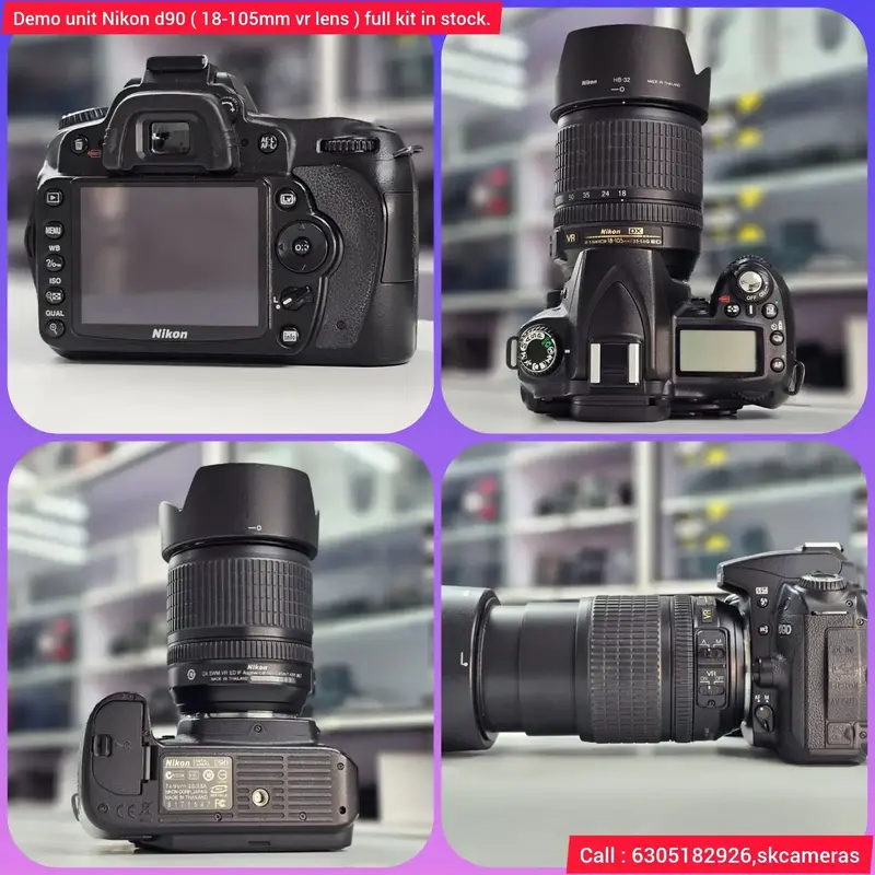 Nikon D90 18-105 VR Kit（USED NIKON DX 18-105 3.5-5.6 VR