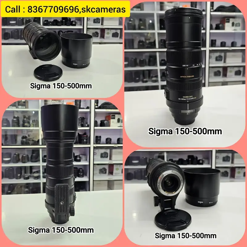 Buy For canon * Sigma DG 150-500mm 1:5-6.3 APO HSM Zoom Telephoto