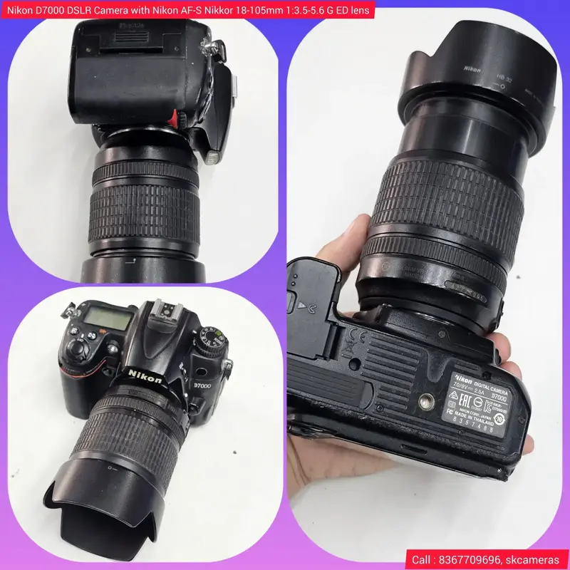 Buy Nikon D7000 DSLR Camera with Nikon AF-S Nikkor 18-105mm G ED 