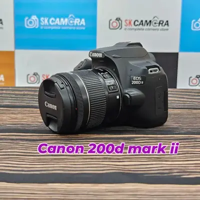 Buy Canon EOS 200D Mark II DSLR Camera with EF-S 18-55mm IS STM