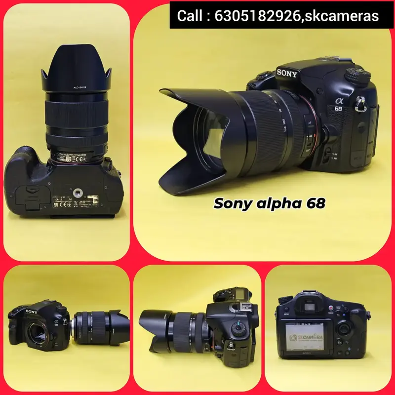 Buy Sony Alpha 68 DSLR Camera with 18-135mm SAM Lens