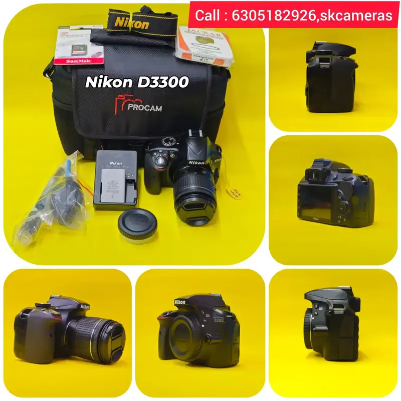 Buy Nikon D3300 with DX VR AF-P Nikkor 18-55mm