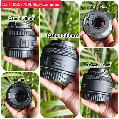 Buy Canon EF Lens 50mm STM Brand New Condition lens in Stock