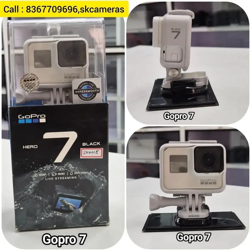 Buy Gopro hero 7 action camera back in stock online at best price