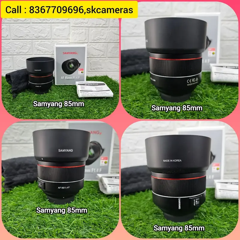 Buy Samyang AF F full Box piece kit includes