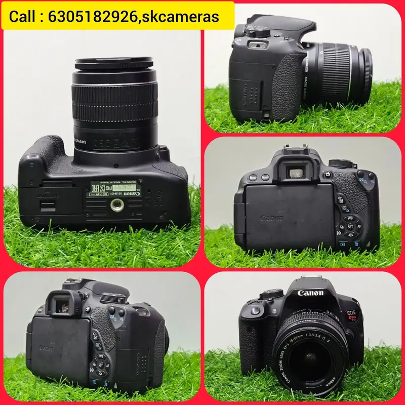 Canon EOS Rebel T5i DSLR Camera with 18-55mm IS II Lens – 18MP  APS-C Camera