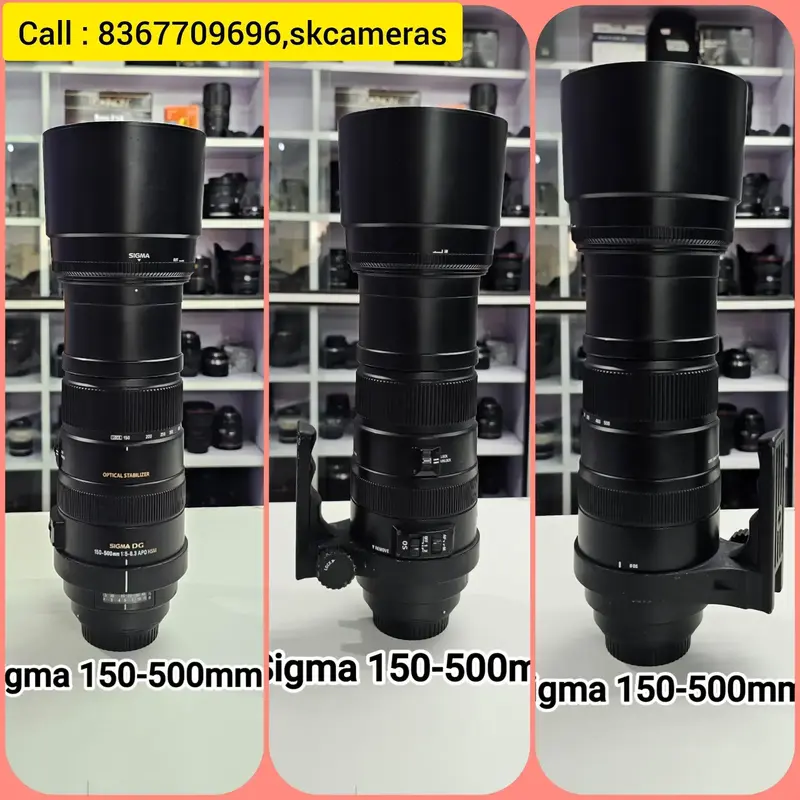 Buy For canon * Sigma DG 150-500mm 1:5-6.3 APO HSM Zoom Telephoto