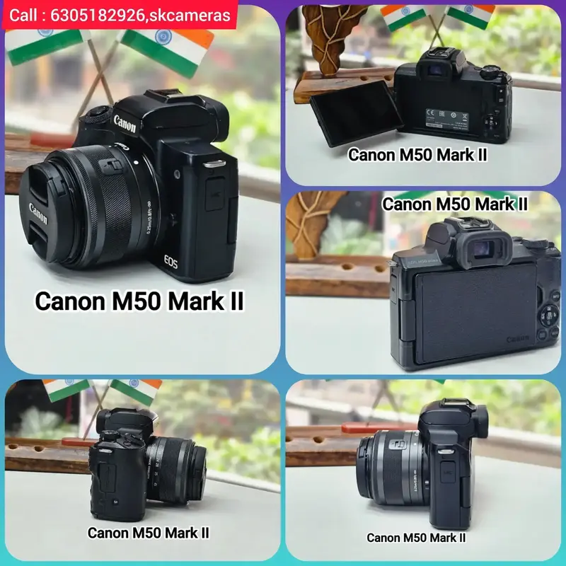 Lens Canon M50 Autofocus Points Lens Canon M50 Neck Strap CANON