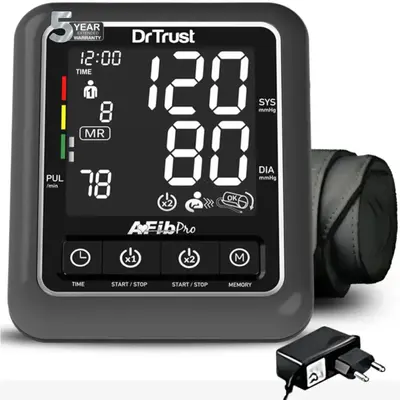 Dr Trust AFib BP Monitor – Dual Talking, Auto Use