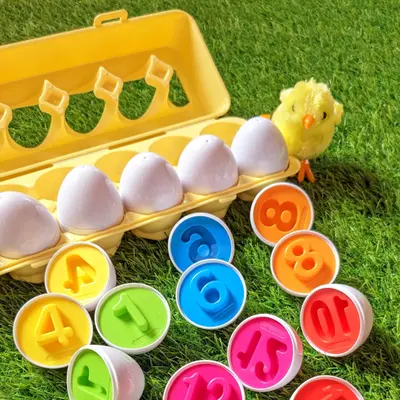 Buy Number Egg Matching Game online at best price KINDERLAND