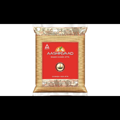 Image Aashirwaad Atta - Shudh Chakki (1 Kg)