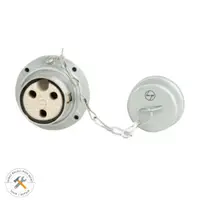 L&T Metal Socket 32A 3 Pin 3P - MPS332S