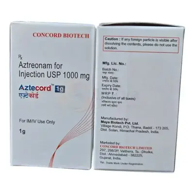 Buy Aztecord 1gm Injection online at best price | SURYA MEDS