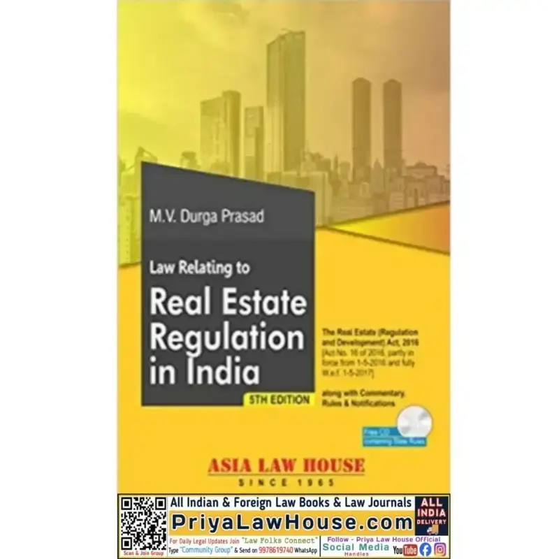 Buy Law relating to Real Estate Regulation in India Durga