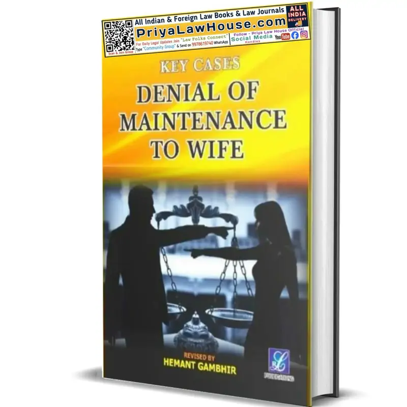 Buy Key Cases Denial of Maintenance to Wife (Hemant Gambhir) 2nd