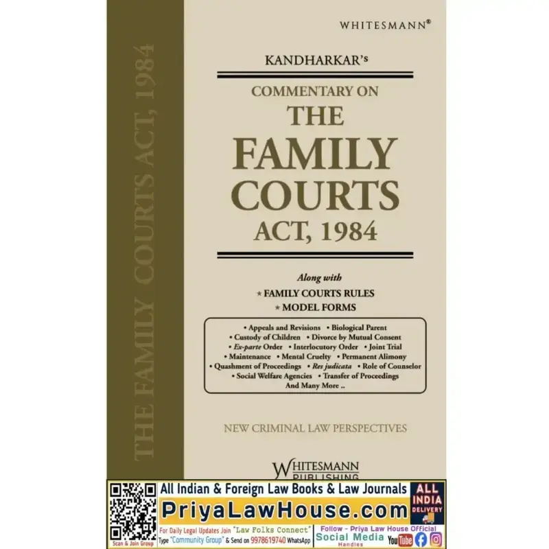Buy Commentary On The Family Courts Act,1984 (Rahul Kandharkar